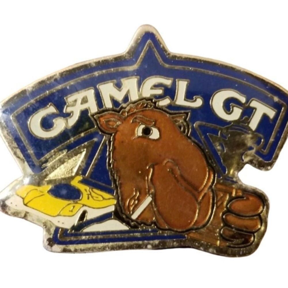 Camel GT IMSA Racing Joe Cool Lapel Pin